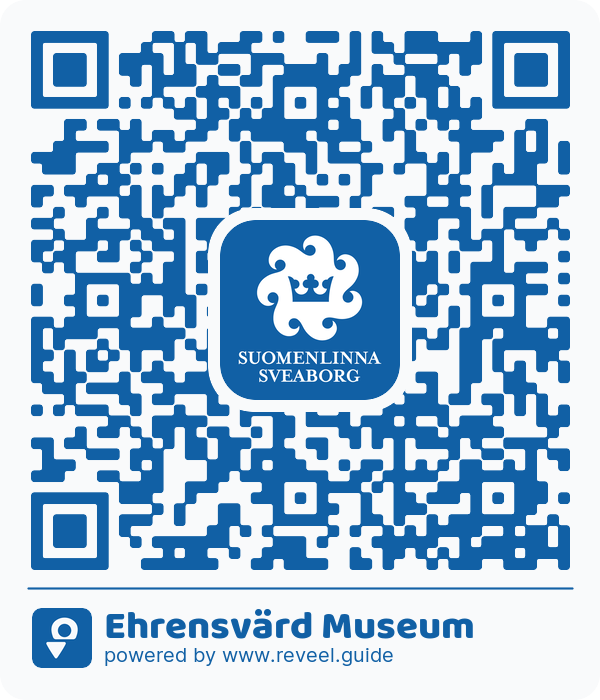 Image of the QR linking to the Ehrensvärdmuseet