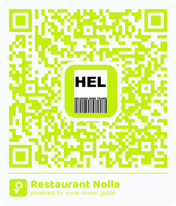 Image of the QR linking to the Restaurant Nolla