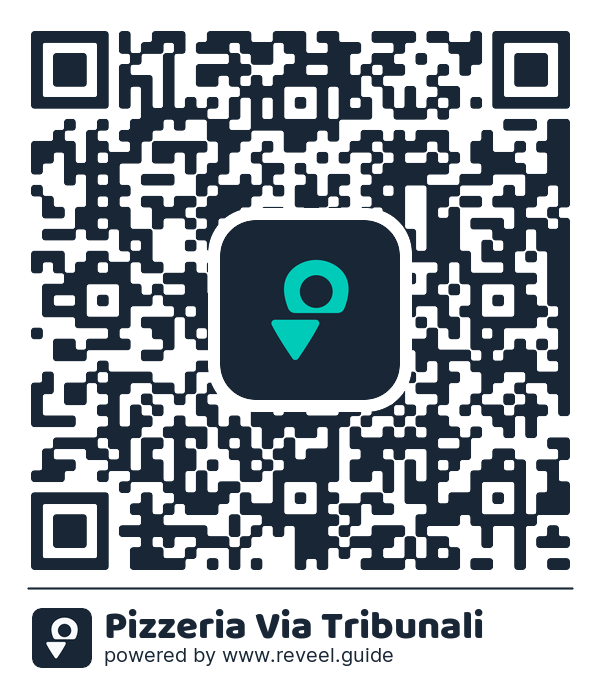 Image of the QR linking to the Pizzeria Via Tribunali