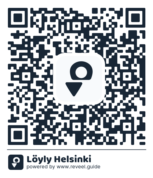 Image of the QR linking to the Löyly Helsinki