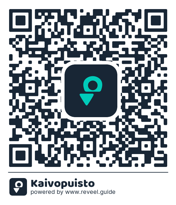 Image of the QR linking to the Kaivopuisto