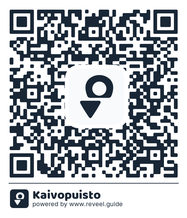 Image of the QR linking to the Kaivopuisto