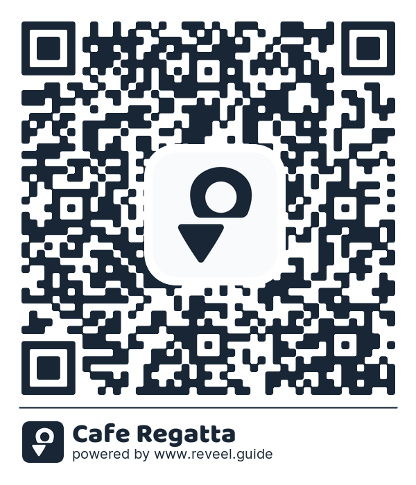 Image of the QR linking to the Cafe Regatta