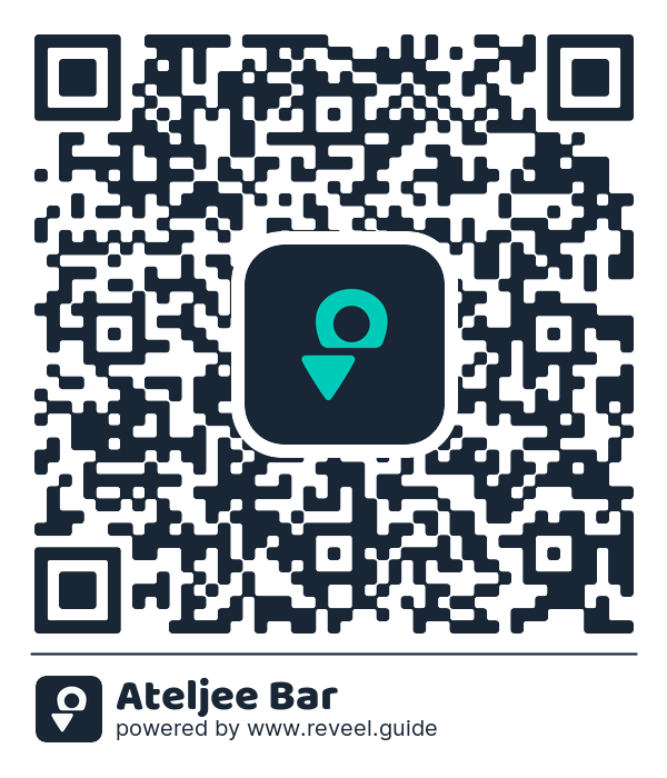 Image of the QR linking to the Ateljee Bar