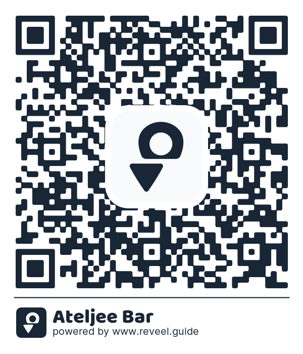 Image of the QR linking to the Ateljee Bar
