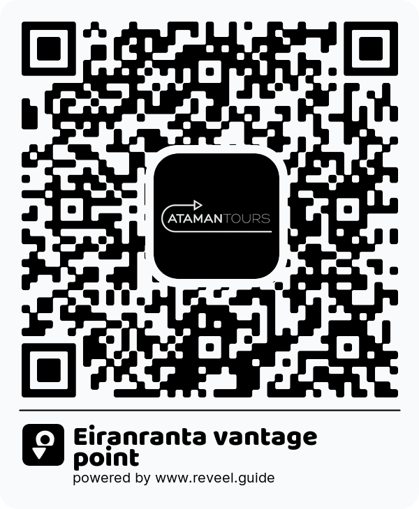 Image of the QR linking to the Eiranranta vantage point