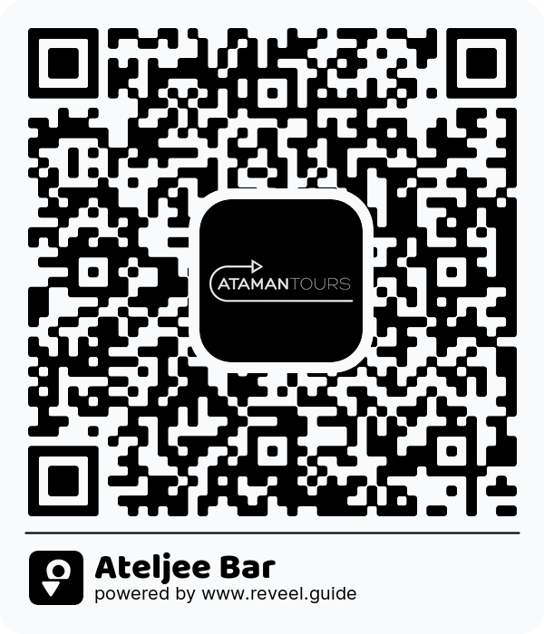 Image of the QR linking to the Ateljee Bar