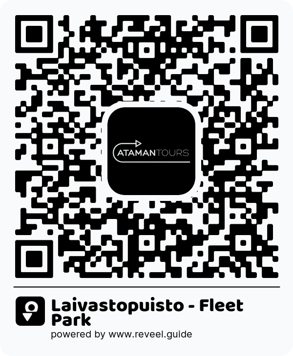 Image of the QR linking to the Laivastopuisto - Fleet Park