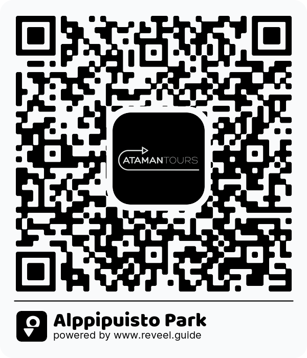 Image of the QR linking to the Alppipuisto Park