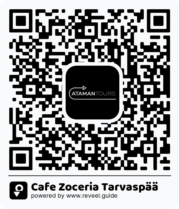 Image of the QR linking to the Cafe Zoceria Tarvaspää