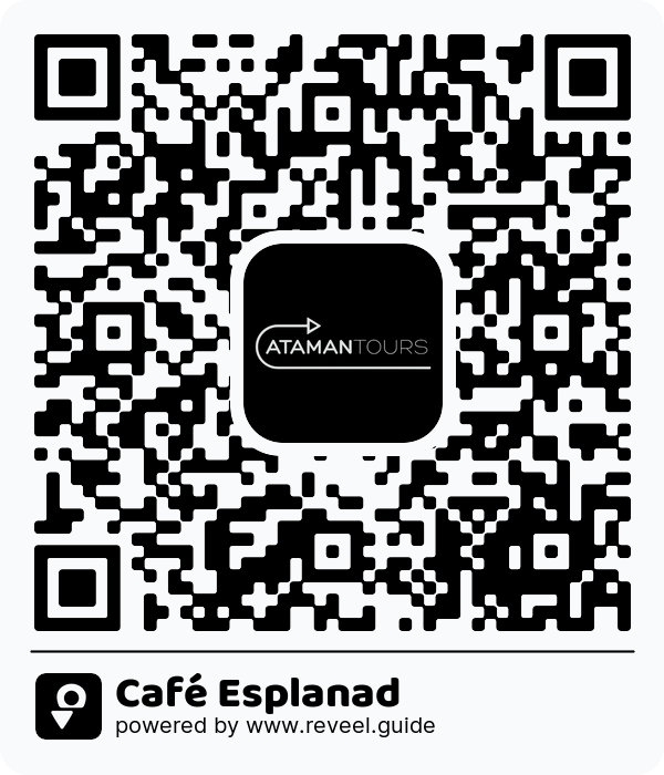 Image of the QR linking to the Café Esplanad