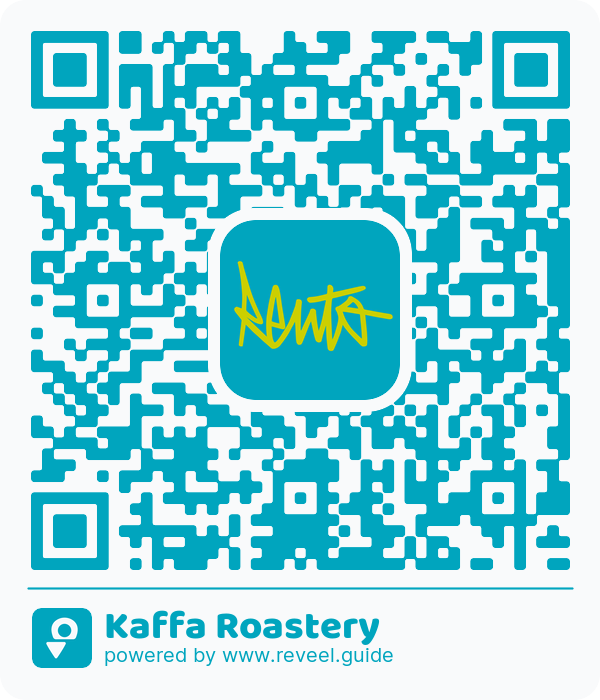 Image of the QR linking to the Kaffa Roastery