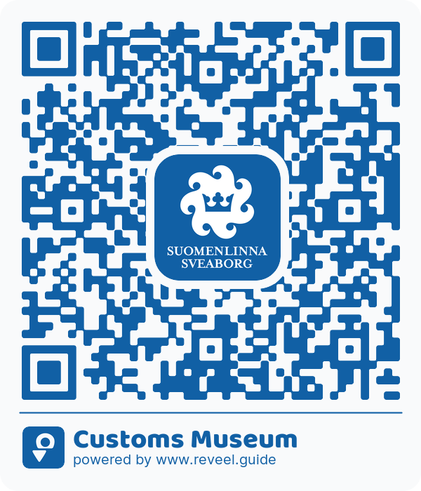 Image of the QR linking to the Customs Museum