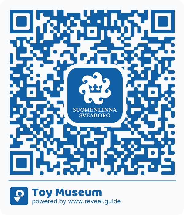 Image of the QR linking to the Leksaksmuseet