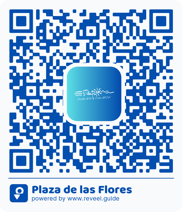 Image of the QR linking to the Plaza de las Flores