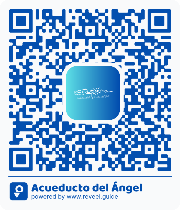 Image of the QR linking to the Acueducto del Ángel