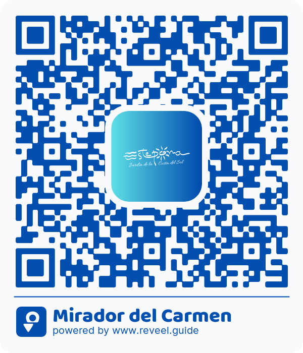 Image of the QR linking to the Mirador del Carmen