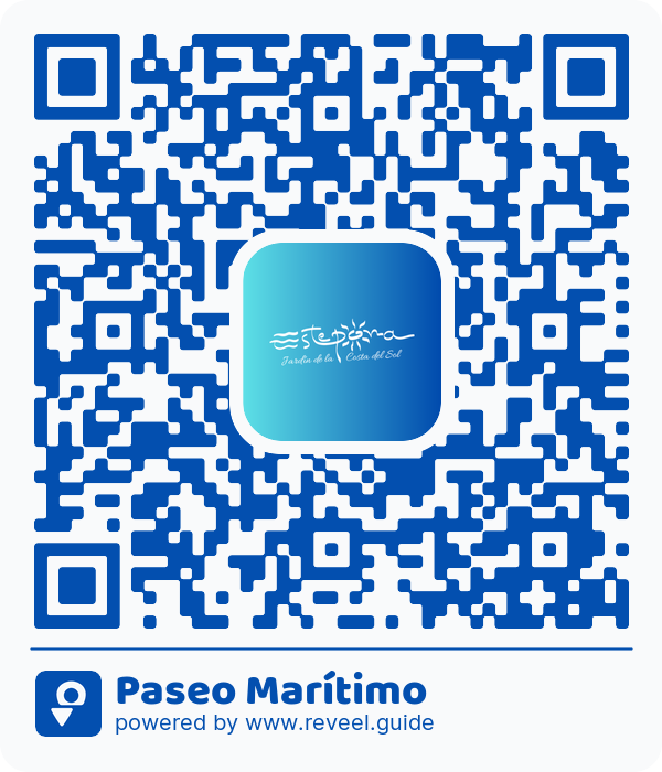 Image of the QR linking to the Paseo Marítimo