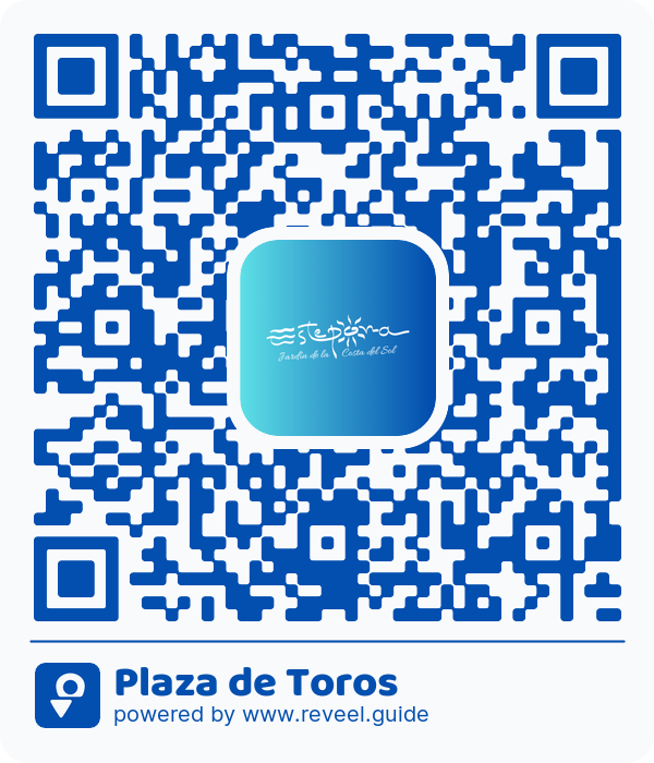Image of the QR linking to the Plaza de Toros