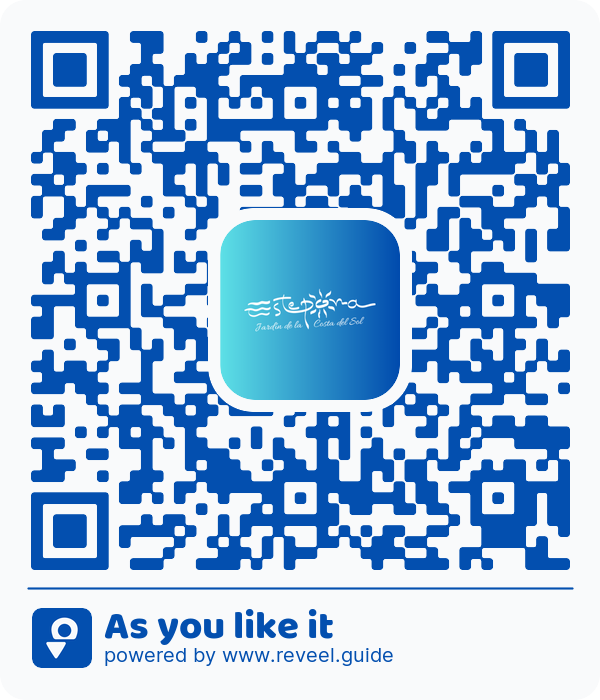 Image of the QR linking to the As you like it