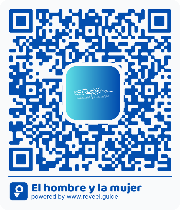 Image of the QR linking to the El hombre y la mujer