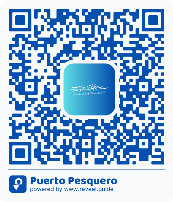 Image of the QR linking to the Puerto Pesquero