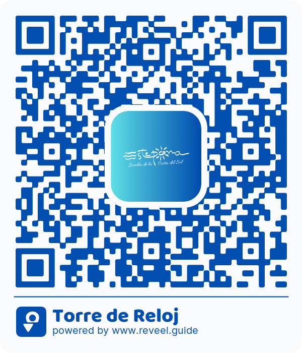 Image of the QR linking to the Torre de Reloj