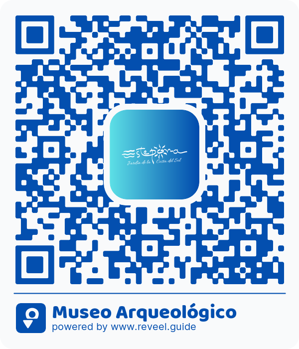 Image of the QR linking to the Museo Arqueológico