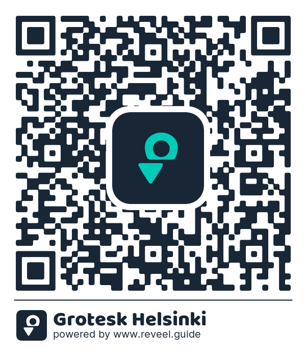 Image of the QR linking to the Grotesk Helsinki