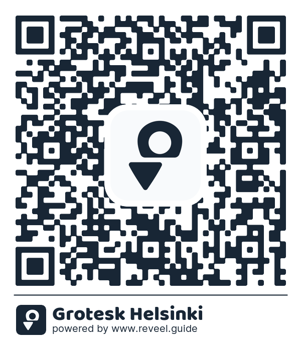 Image of the QR linking to the Grotesk Helsinki