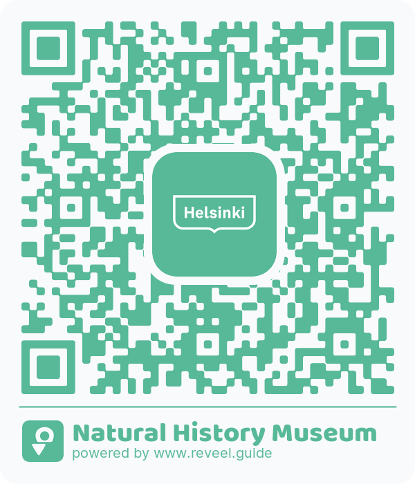 Image of the QR linking to the Natural History Museum