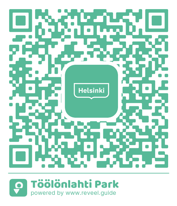 Image of the QR linking to the Töölönlahti Park