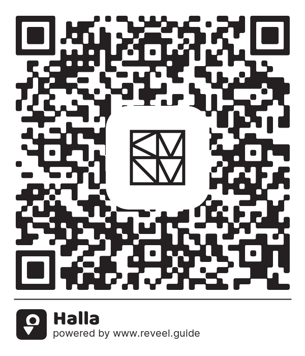 Image of the QR linking to the Halla