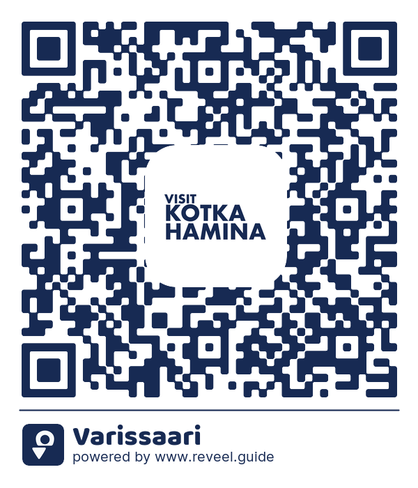 Image of the QR linking to the Varissaari