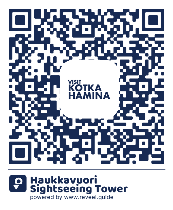 Image of the QR linking to the Haukkavuori Sightseeing Tower