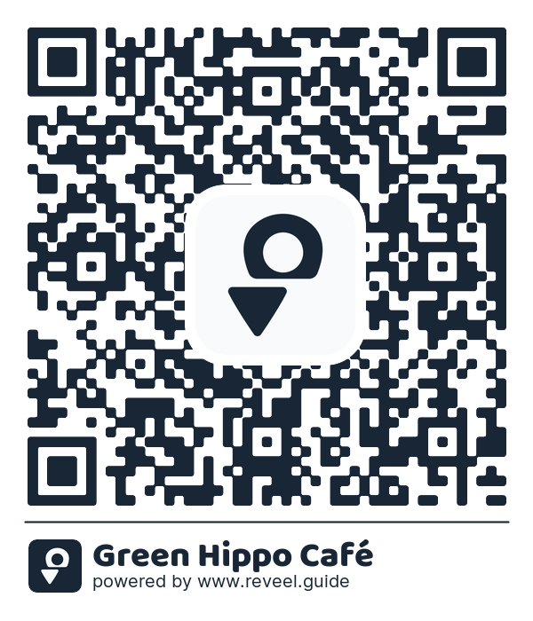 Image of the QR linking to the Green Hippo Café