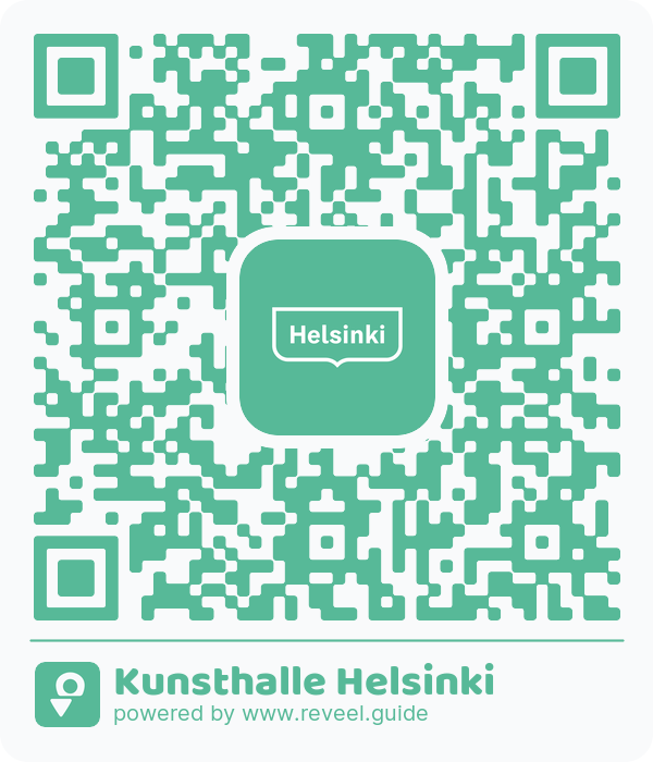 Image of the QR linking to the Kunsthalle Helsinki