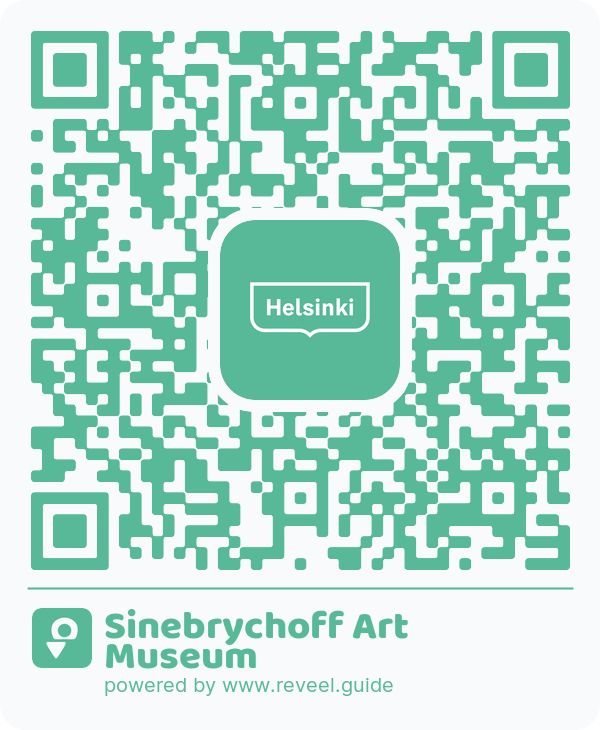 Image of the QR linking to the Sinebrychoff Art Museum