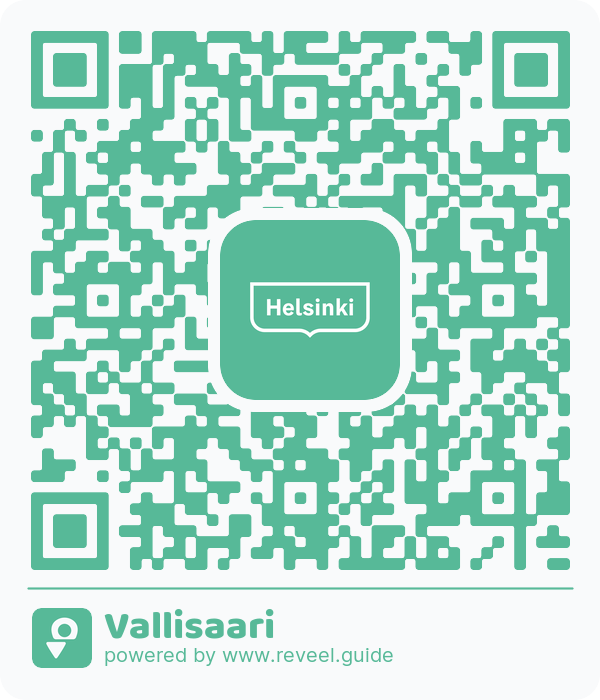 Image of the QR linking to the Vallisaari