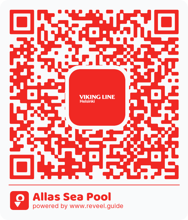 Image of the QR linking to the Allas Sea Pool