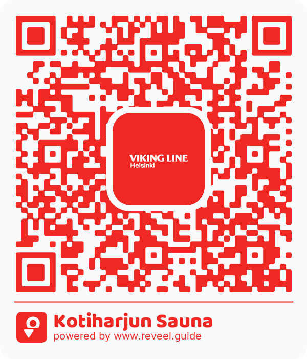 Image of the QR linking to the Kotiharjun Sauna