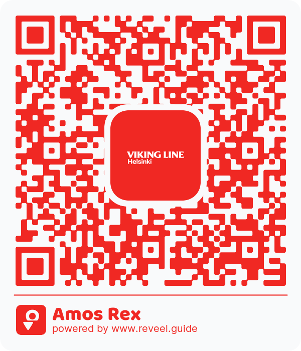 Image of the QR linking to the Amos Rex