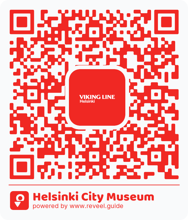 Image of the QR linking to the Helsinki City Museum