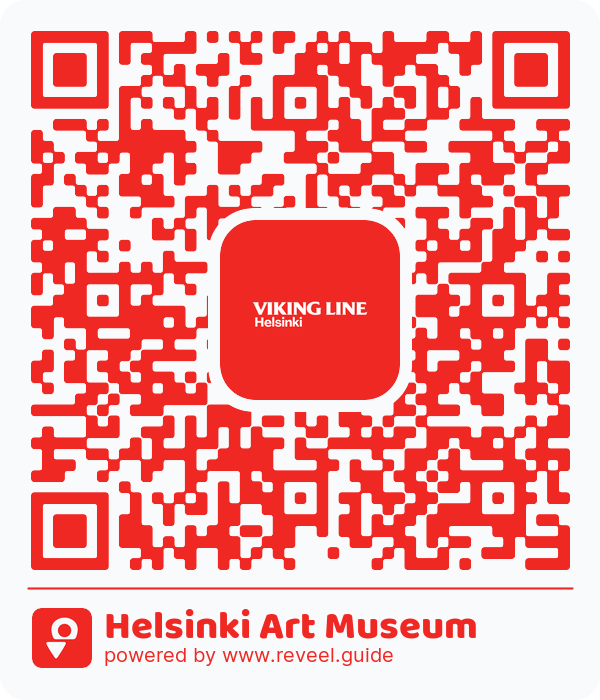 Image of the QR linking to the Helsinki Art Museum