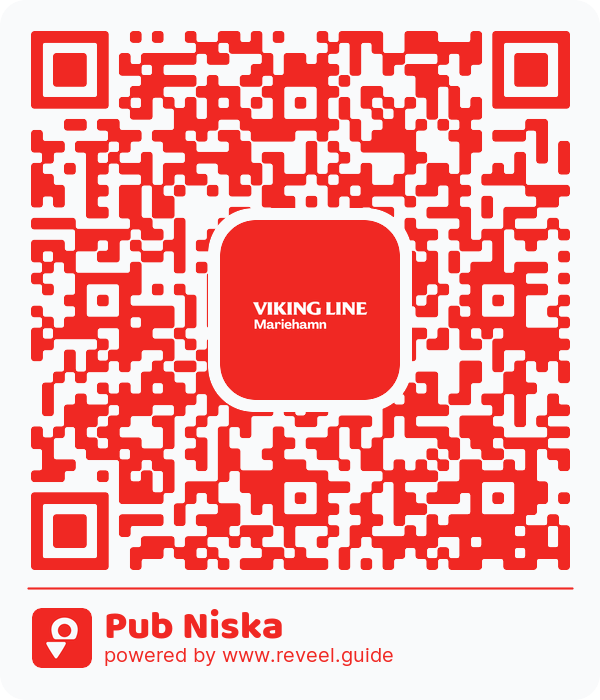 Image of the QR linking to the Pub Niska