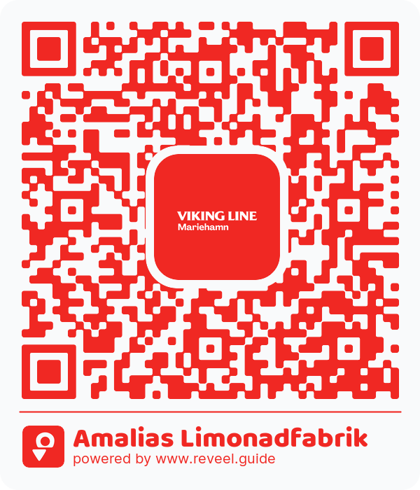 Image of the QR linking to the Amalias Limonadfabrik