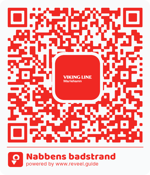 Image of the QR linking to the Nabbens badstrand