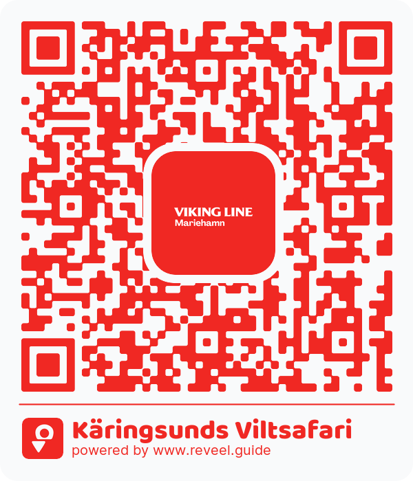 Image of the QR linking to the Käringsunds Viltsafari