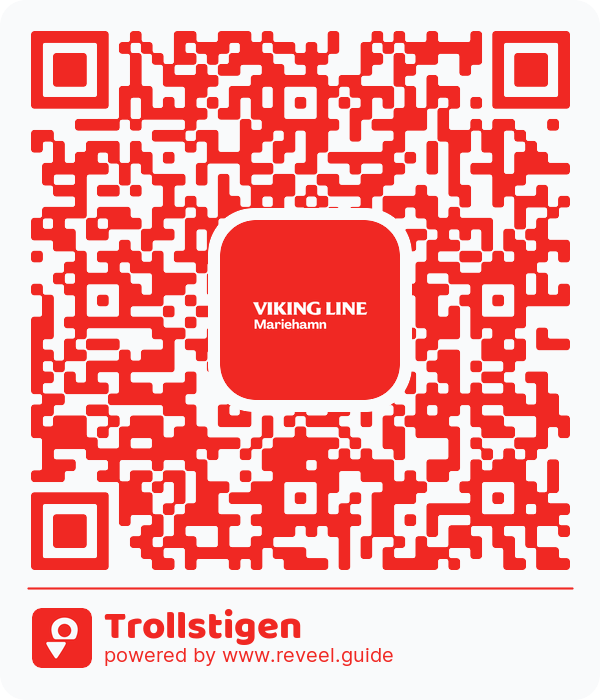 Image of the QR linking to the Trollstigen 