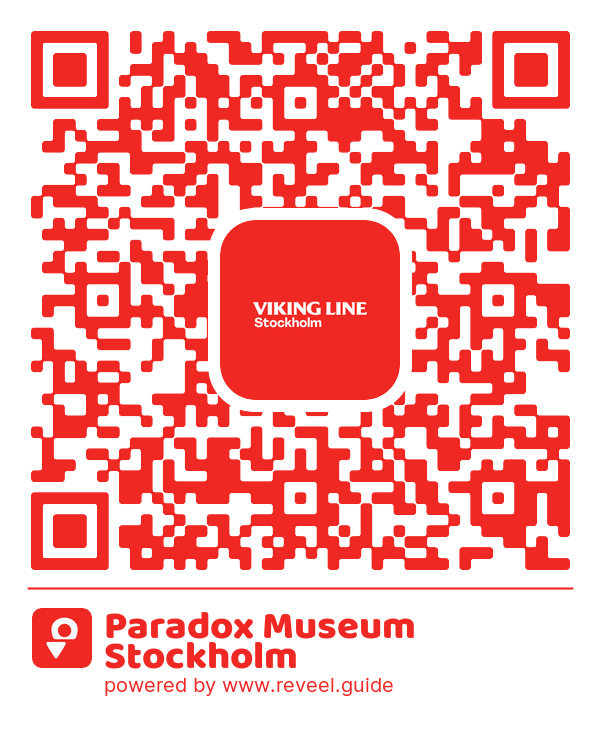 Image of the QR linking to the Paradox Museum Stockholm